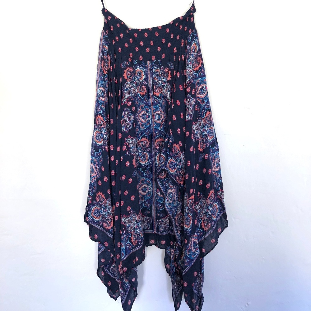 Handkerchief Midi Skirt or Strapless Dress